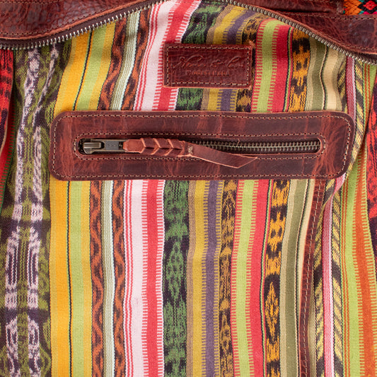 BEATRIZ MCDB + DIAMANTE STRAP - OOAK HUIPIL - COPPER - 19603