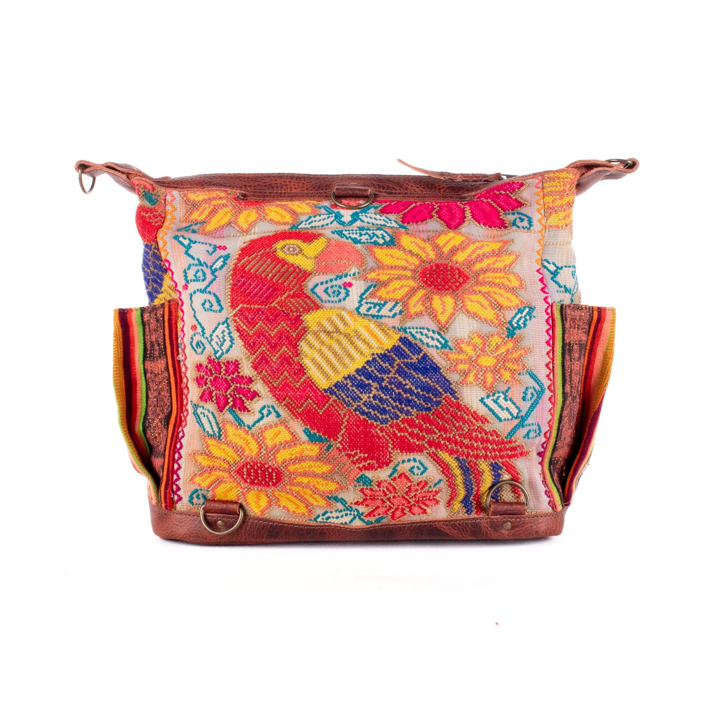 BEATRIZ MCDB + DIAMANTE STRAP - OOAK HUIPIL - COPPER - 19604