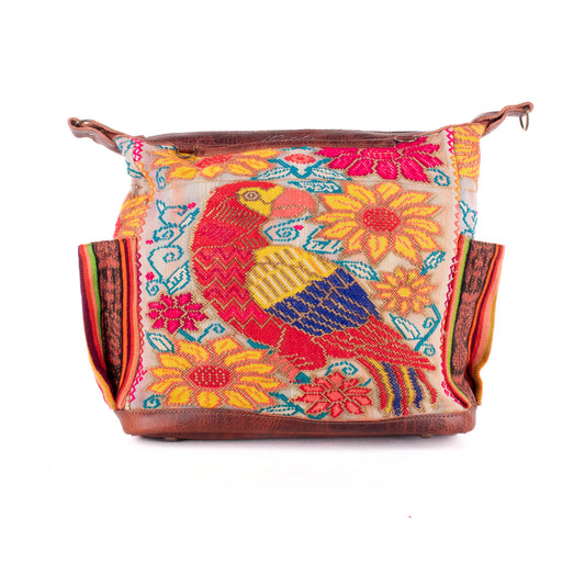 BEATRIZ MCDB + DIAMANTE STRAP - OOAK HUIPIL - COPPER - 19604