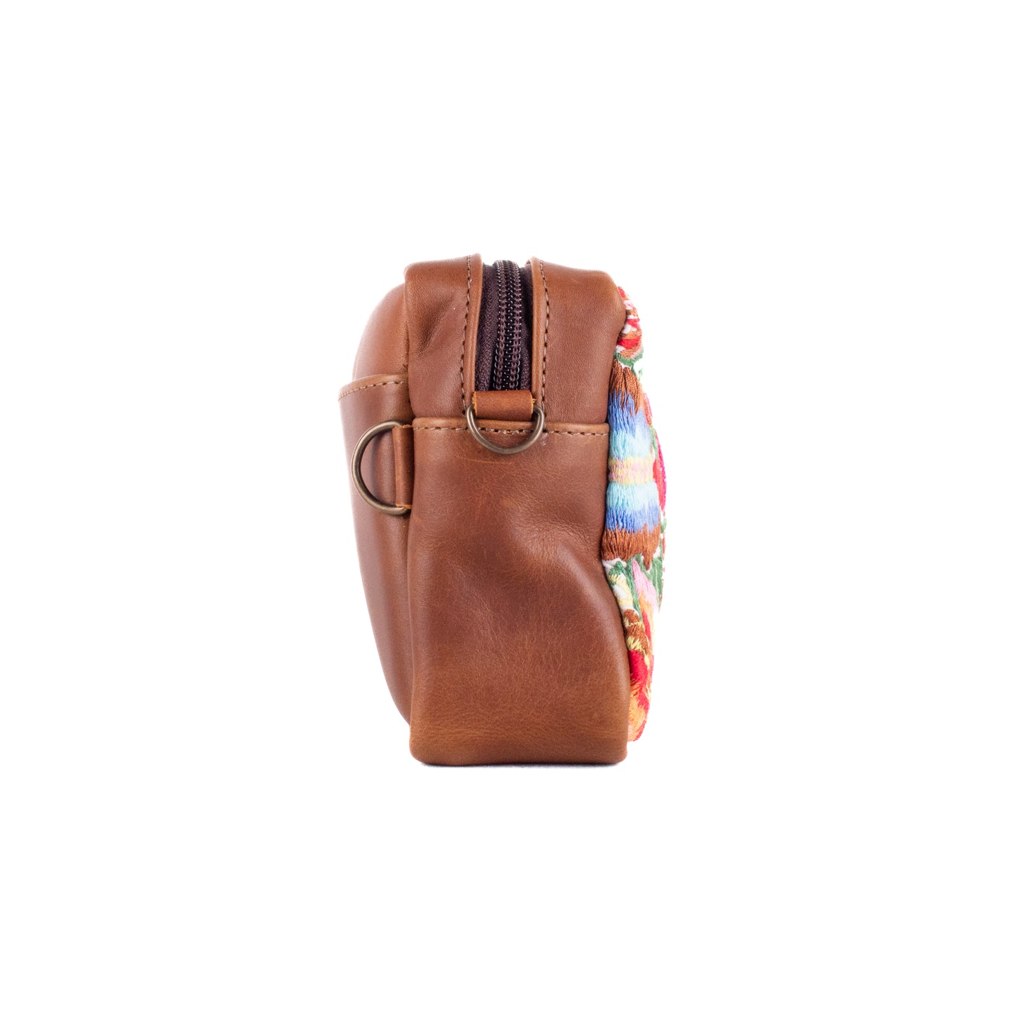 WANDER CROSSBODY SET - OOAK HUIPIL - CAFE - NO. 19616