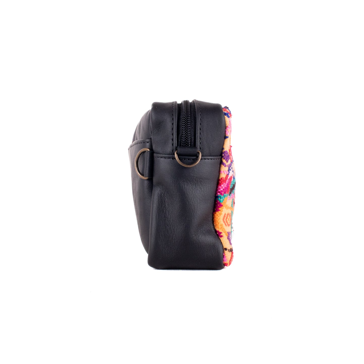 WANDER CROSSBODY SET - OOAK HUIPIL - BLACK - NO. 19619