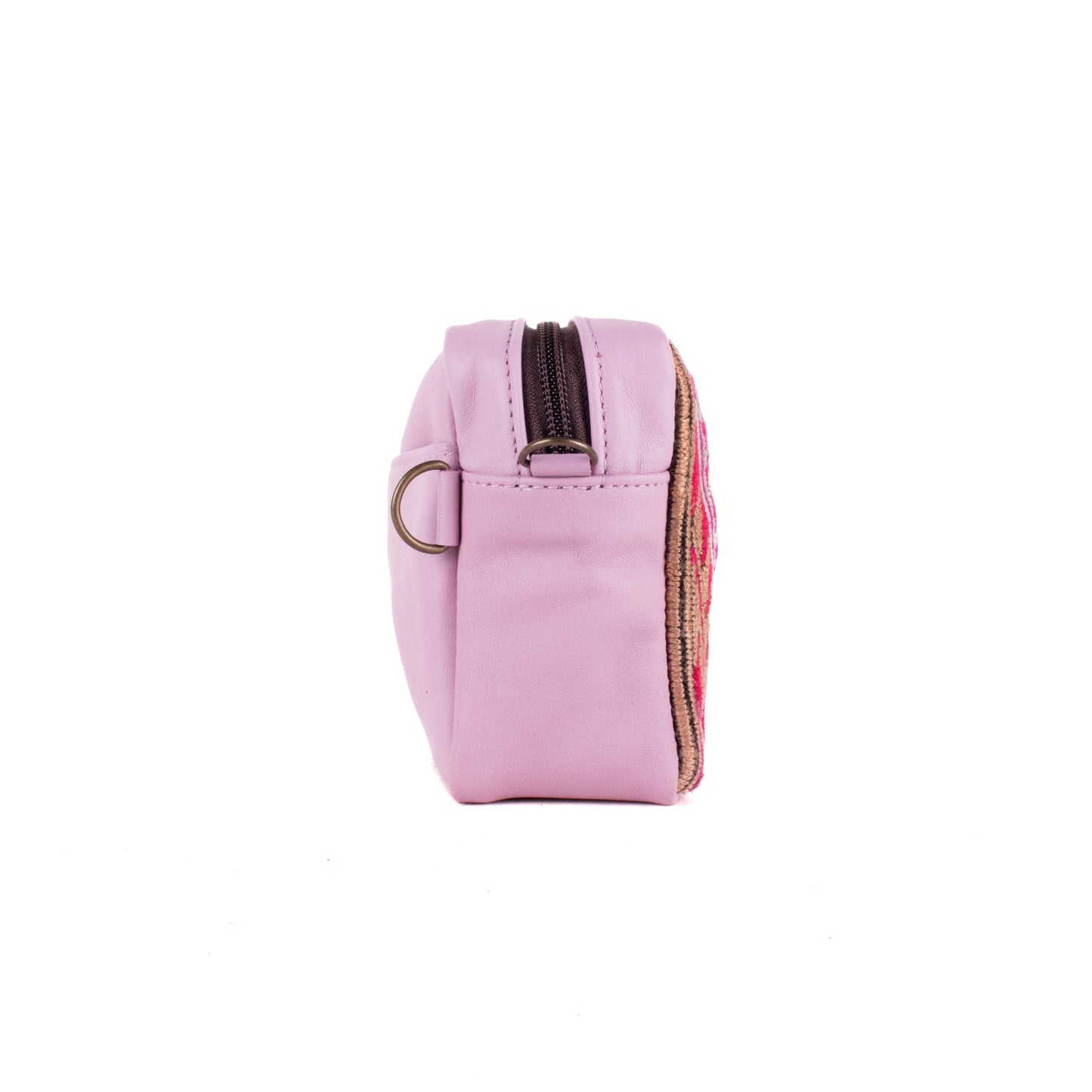 WANDER CROSSBODY SET - OOAK HUIPIL - LILAC - NO. 19620