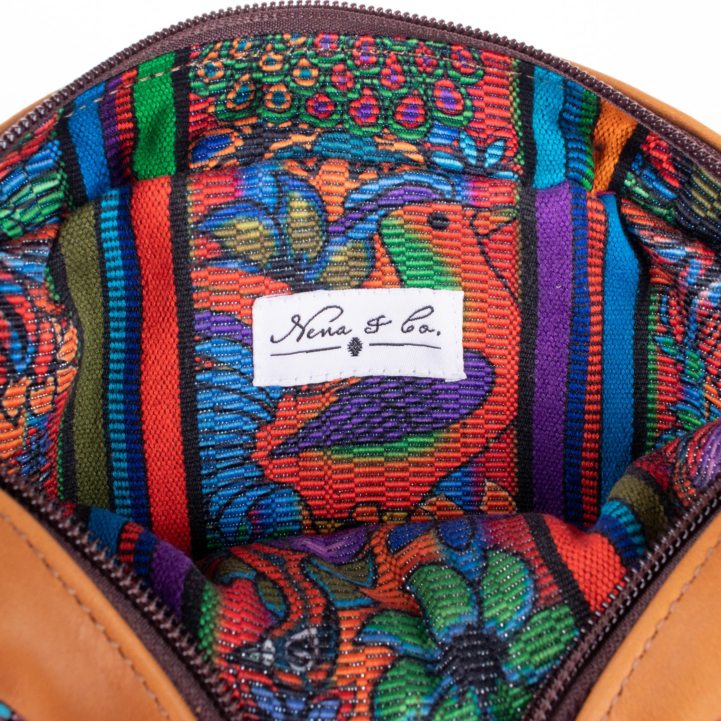 WANDER CROSSBODY SET - OOAK HUIPIL - BRANDY - NO. 19621