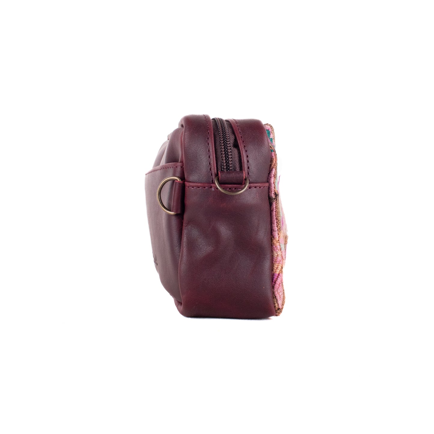WANDER CROSSBODY SET - OOAK HUIPIL - VINO TINTO - NO. 19622