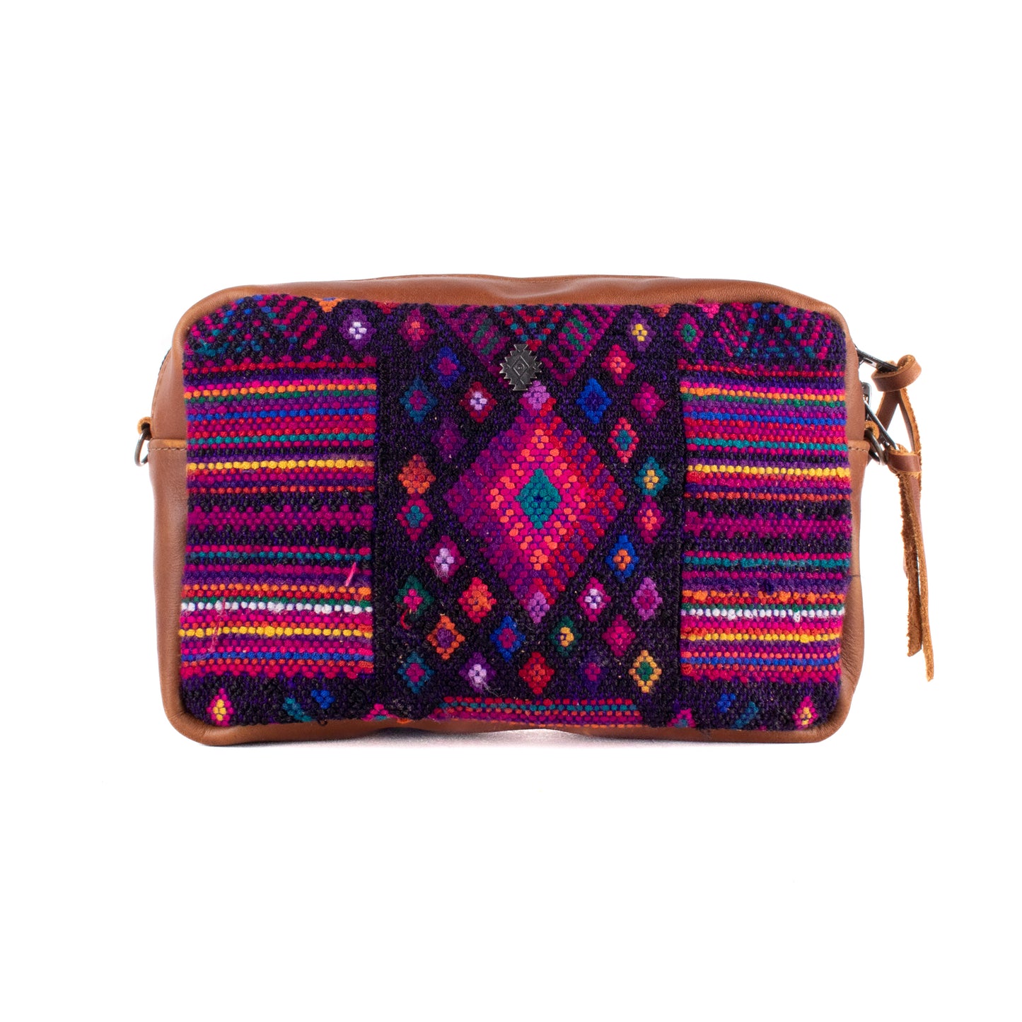 WANDER CROSSBODY SET - OOAK HUIPIL - CAFE - NO. 19623