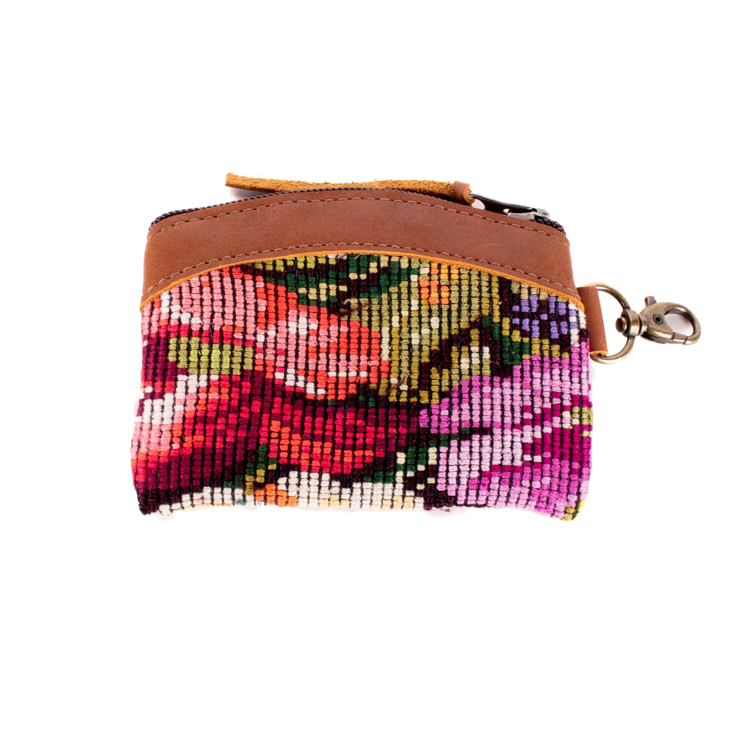 COIN PURSE - OOAK HUIPIL - CAFE - NO. 19627