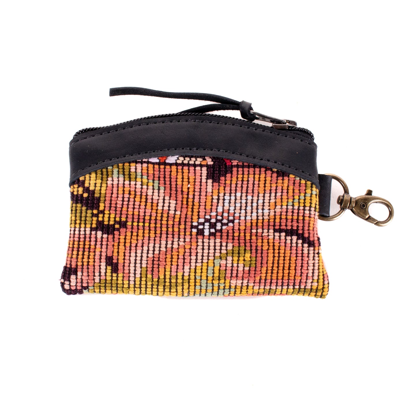 COIN PURSE - OOAK HUIPIL - BLACK - NO. 19635