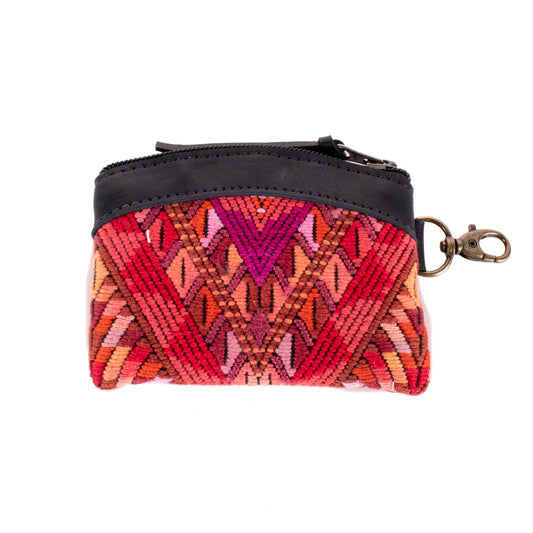 COIN PURSE - OOAK HUIPIL - BLACK - NO. 19636