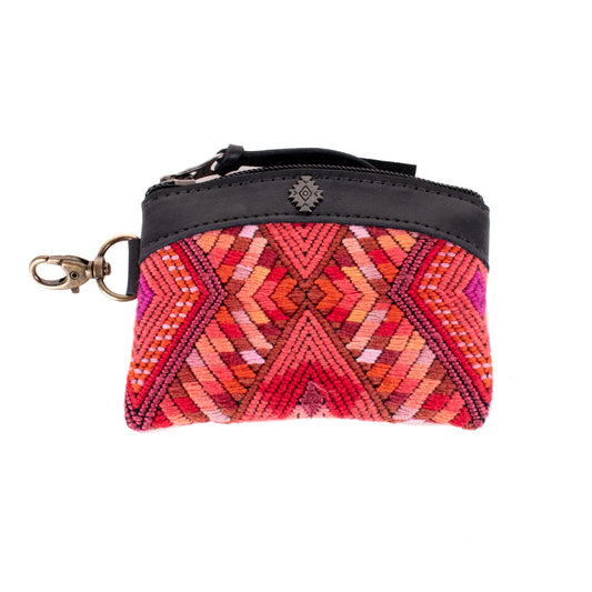 COIN PURSE - OOAK HUIPIL - BLACK - NO. 19636