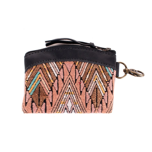 COIN PURSE - OOAK HUIPIL - BLACK - NO. 19639