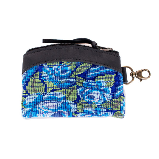 COIN PURSE - OOAK HUIPIL - BLACK - NO. 19640