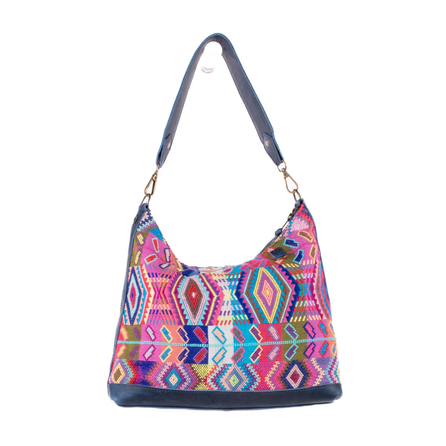 SMALL PENELOPE BAG - H&S WHEAT - NAVY - NO. 19689