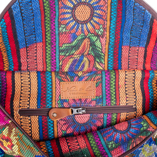 ETHAN BAG - OOAK HUIPIL - CAFE - NO. 19923