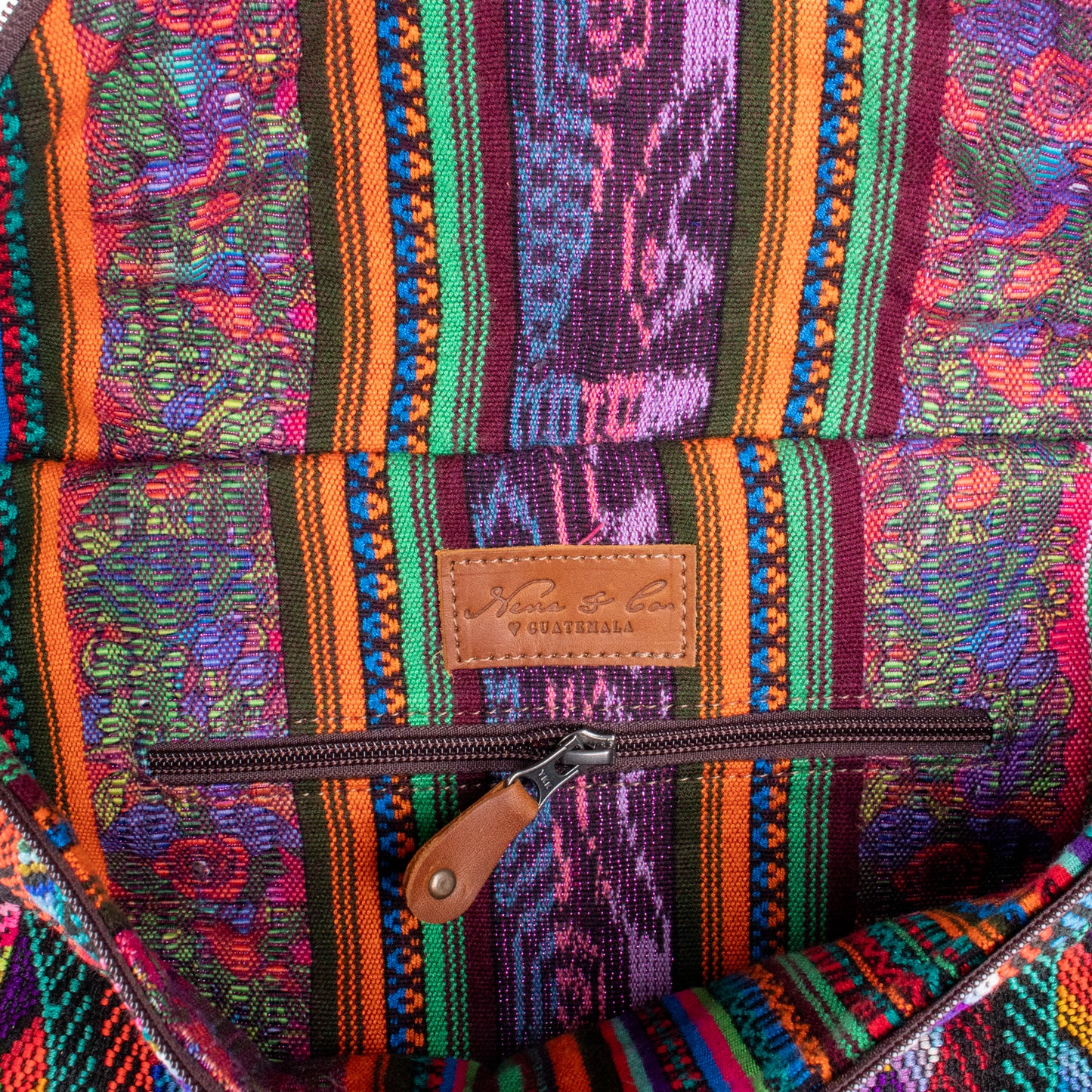 ETHAN BAG - OOAK HUIPIL - CAFE - NO. 19924