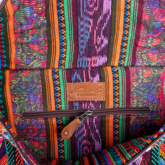 ETHAN BAG - OOAK HUIPIL - CAFE - NO. 19924