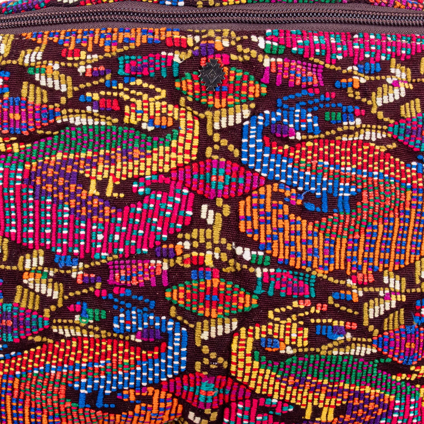 ETHAN BAG - OOAK HUIPIL - WHISKEY - NO. 19925