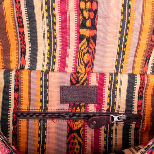 ETHAN BAG - OOAK HUIPIL - VINO TINTO - NO. 19926