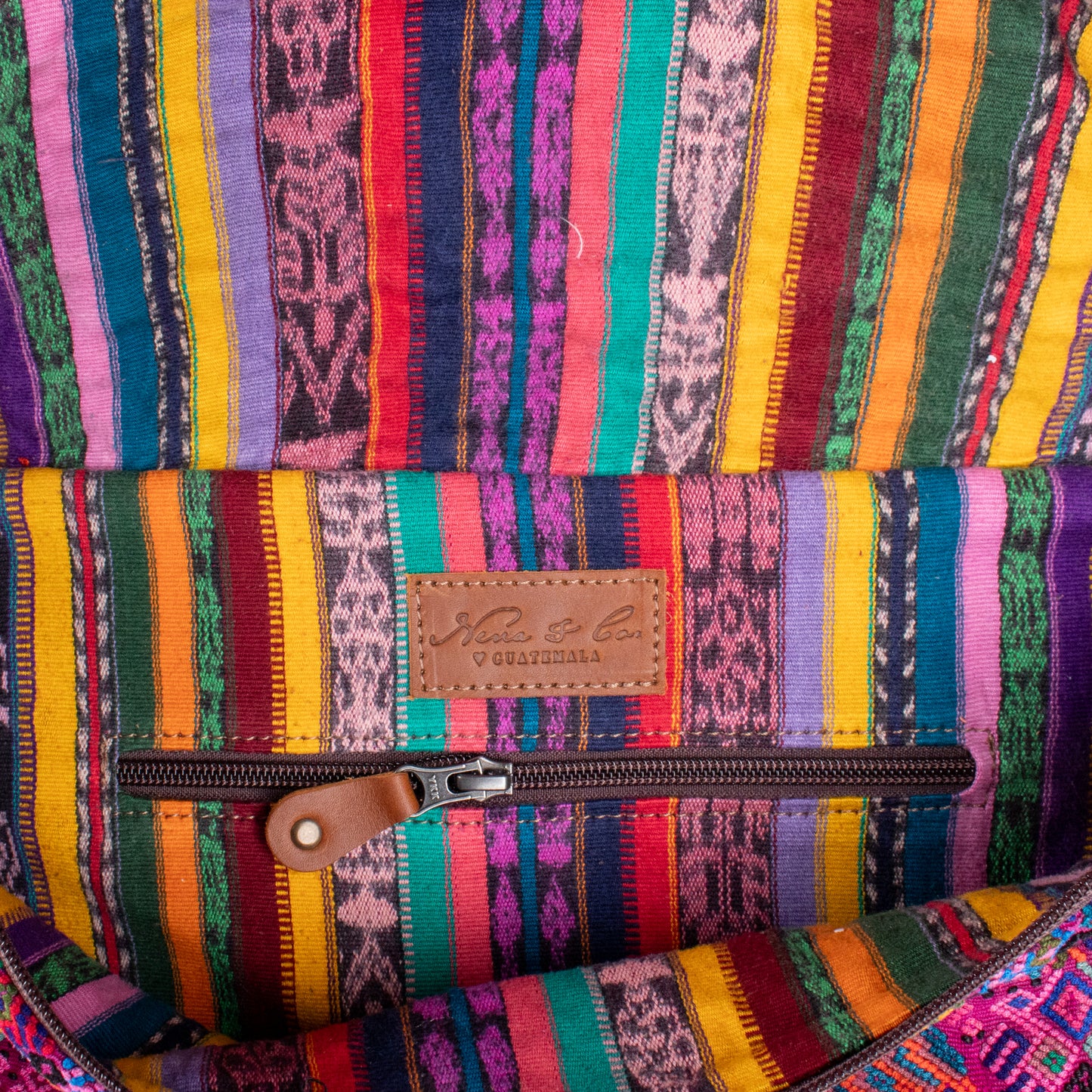 ETHAN BAG - OOAK HUIPIL - CAFE - NO. 19929