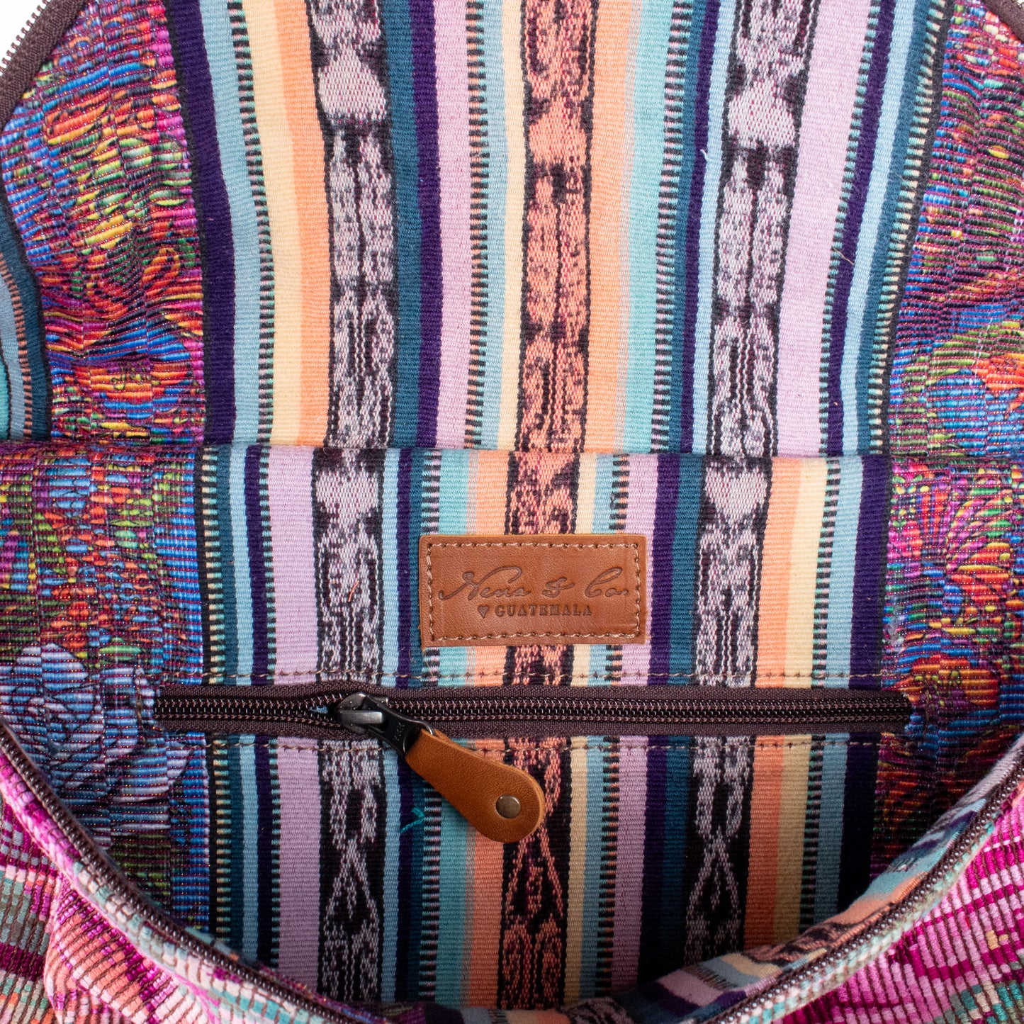 ETHAN BAG - OOAK HUIPIL - CAFE - NO. 19930