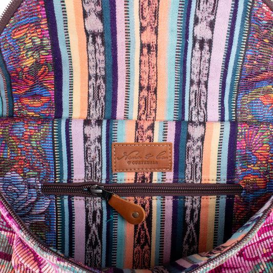 ETHAN BAG - OOAK HUIPIL - CAFE - NO. 19930