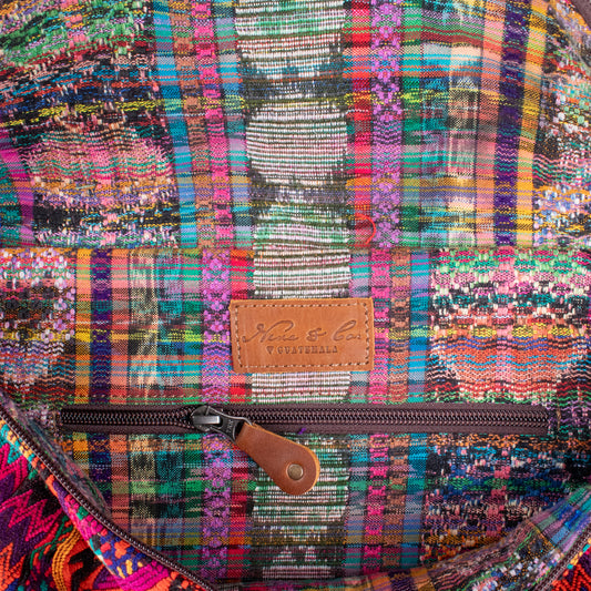 ETHAN BAG - OOAK HUIPIL - CAFE - NO. 19931