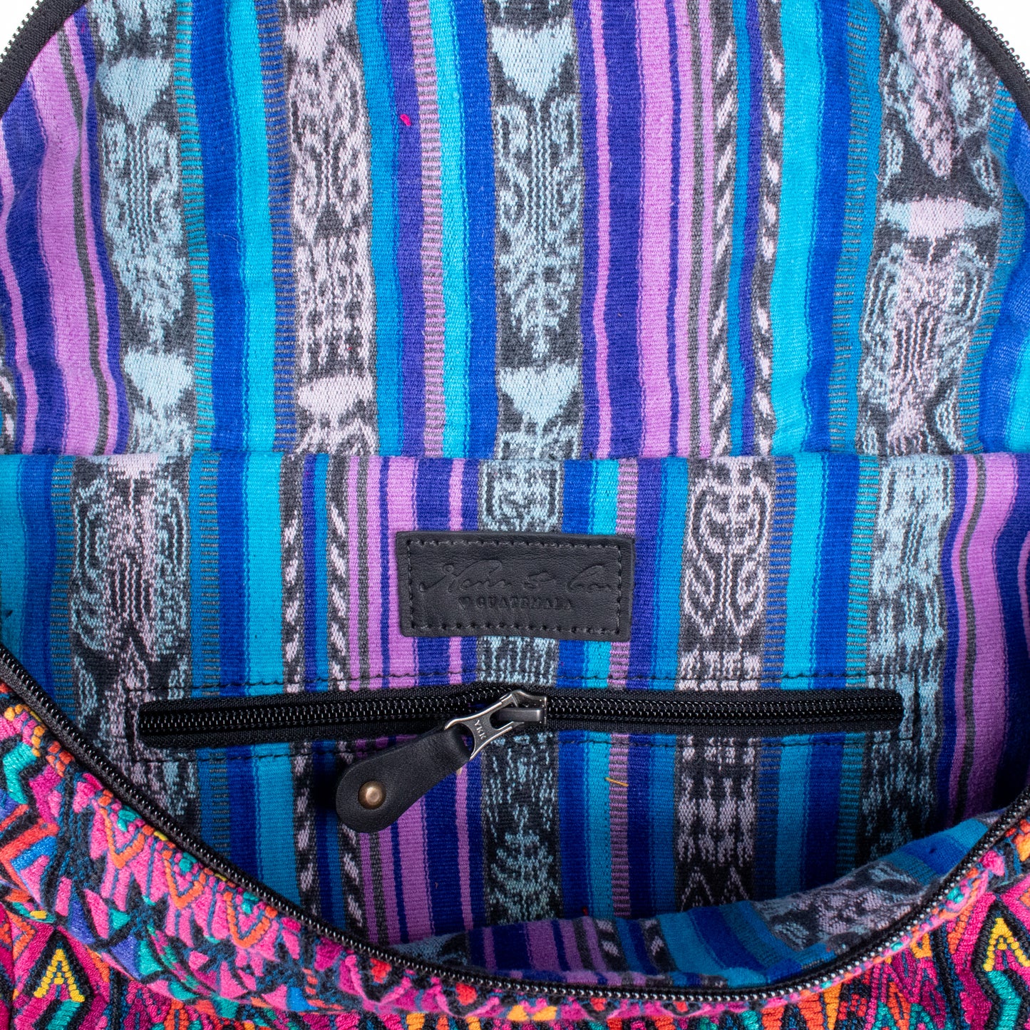 ETHAN BAG - OOAK HUIPIL - BLACK - NO. 19932