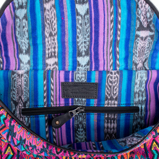 ETHAN BAG - OOAK HUIPIL - BLACK - NO. 19932