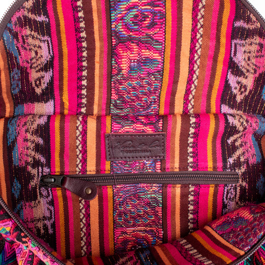 ETHAN BAG - OOAK HUIPIL - VINO TINTO - NO. 19935