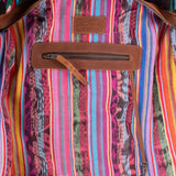 BEATRIZ CDB + DIAMANTE STRAP - OOAK HUIPIL - CORTE LINING - CAFE - NO. 19991