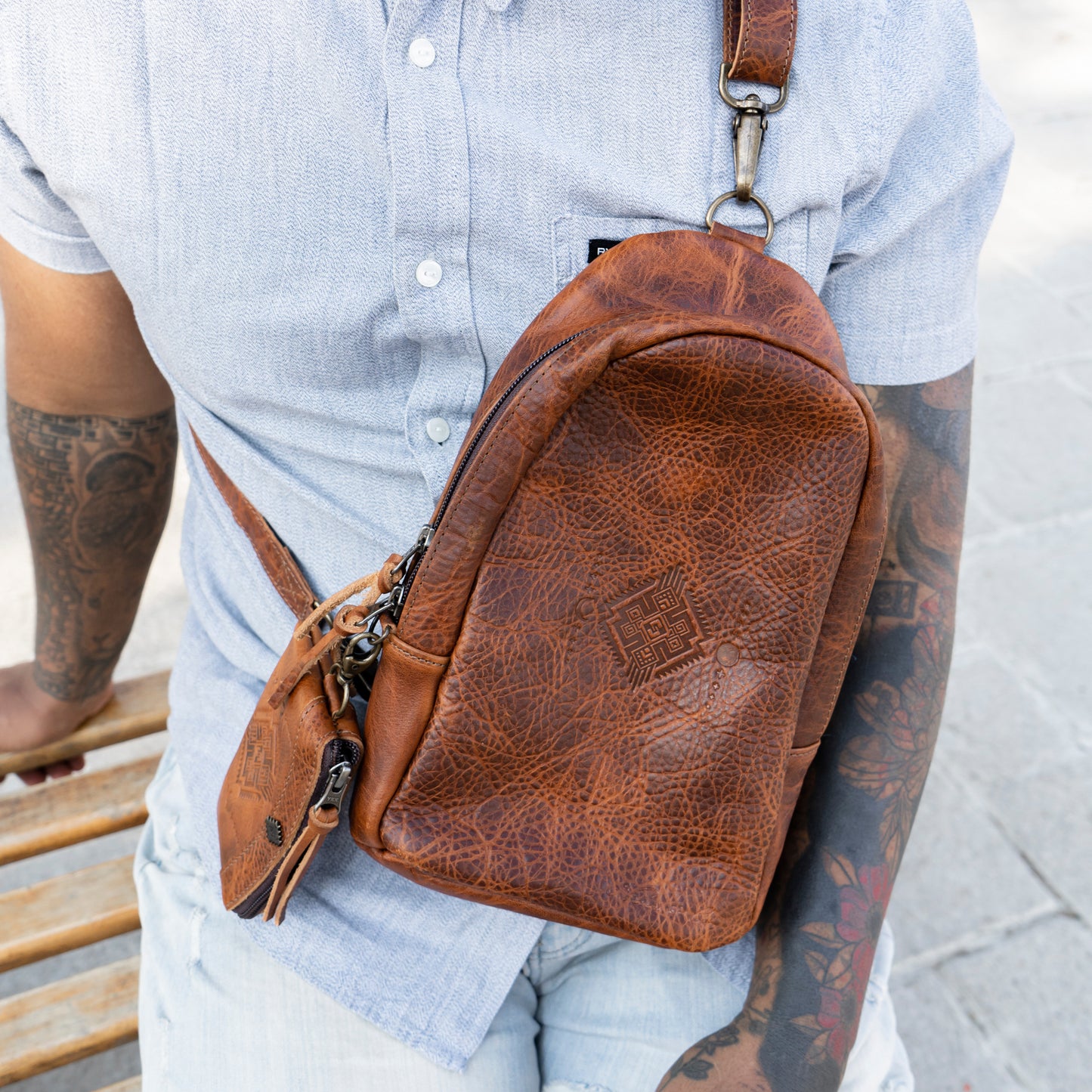 ALI'S STASH - 2.0 CROSSBODY SLING - HONEY - NO. A-10029