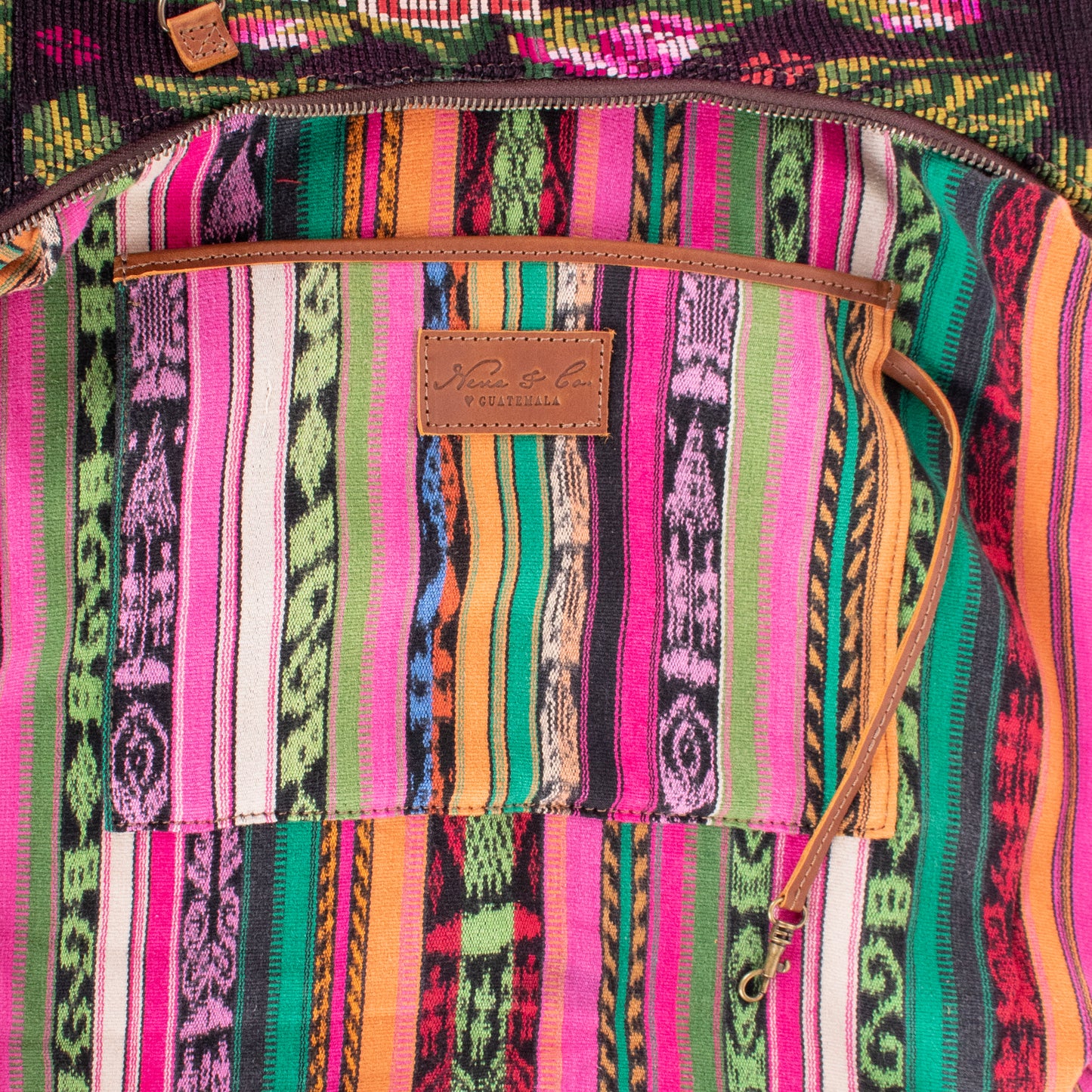 PENELOPE BAG - OOAK HUIPIL - CAFE - NO. 200001