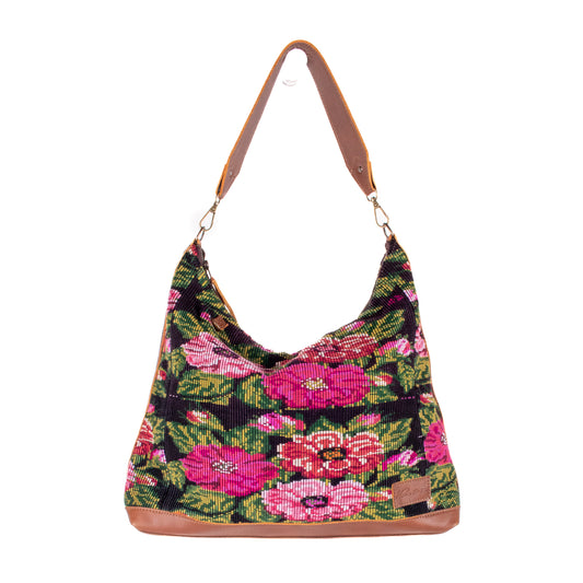 PENELOPE BAG - OOAK HUIPIL - CAFE - NO. 200001