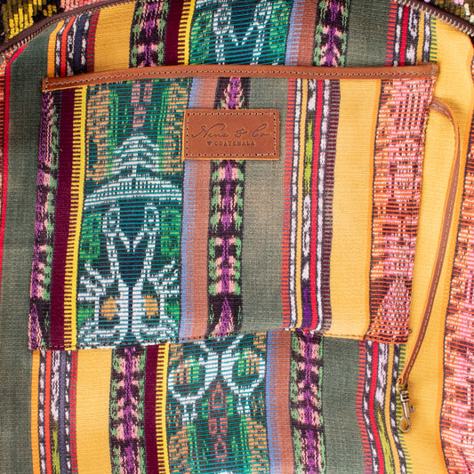 PENELOPE BAG - OOAK HUIPIL - CAFE - NO. 200002