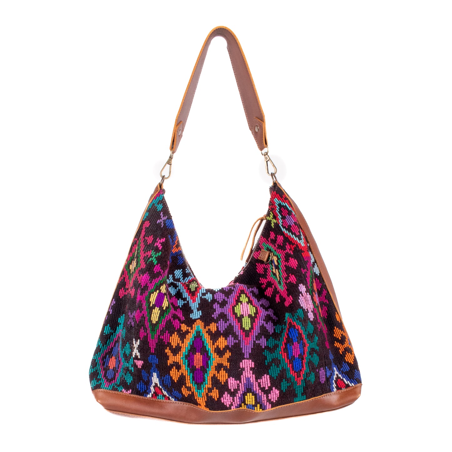 PENELOPE BAG - OOAK HUIPIL - CAFE - NO. 200004