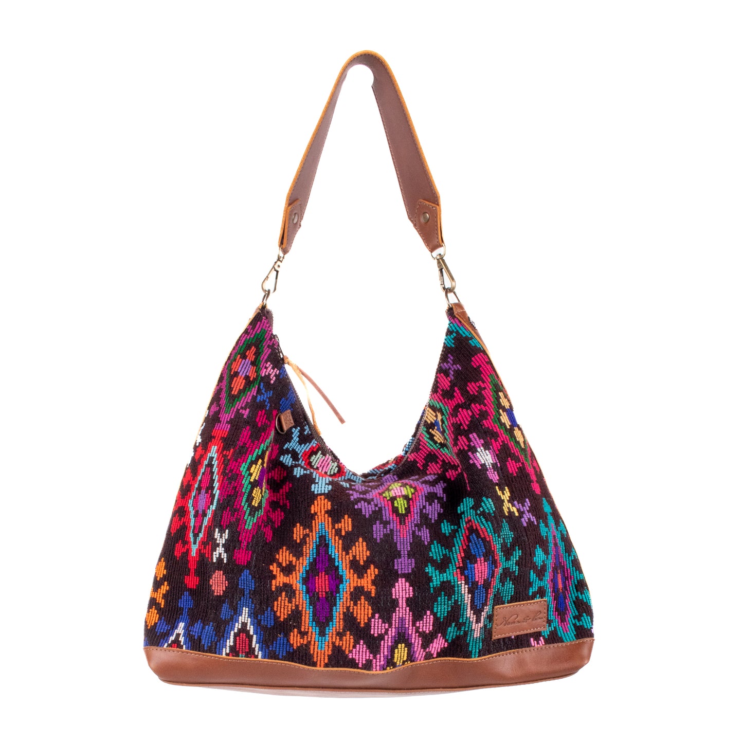 PENELOPE BAG - OOAK HUIPIL - CAFE - NO. 200004