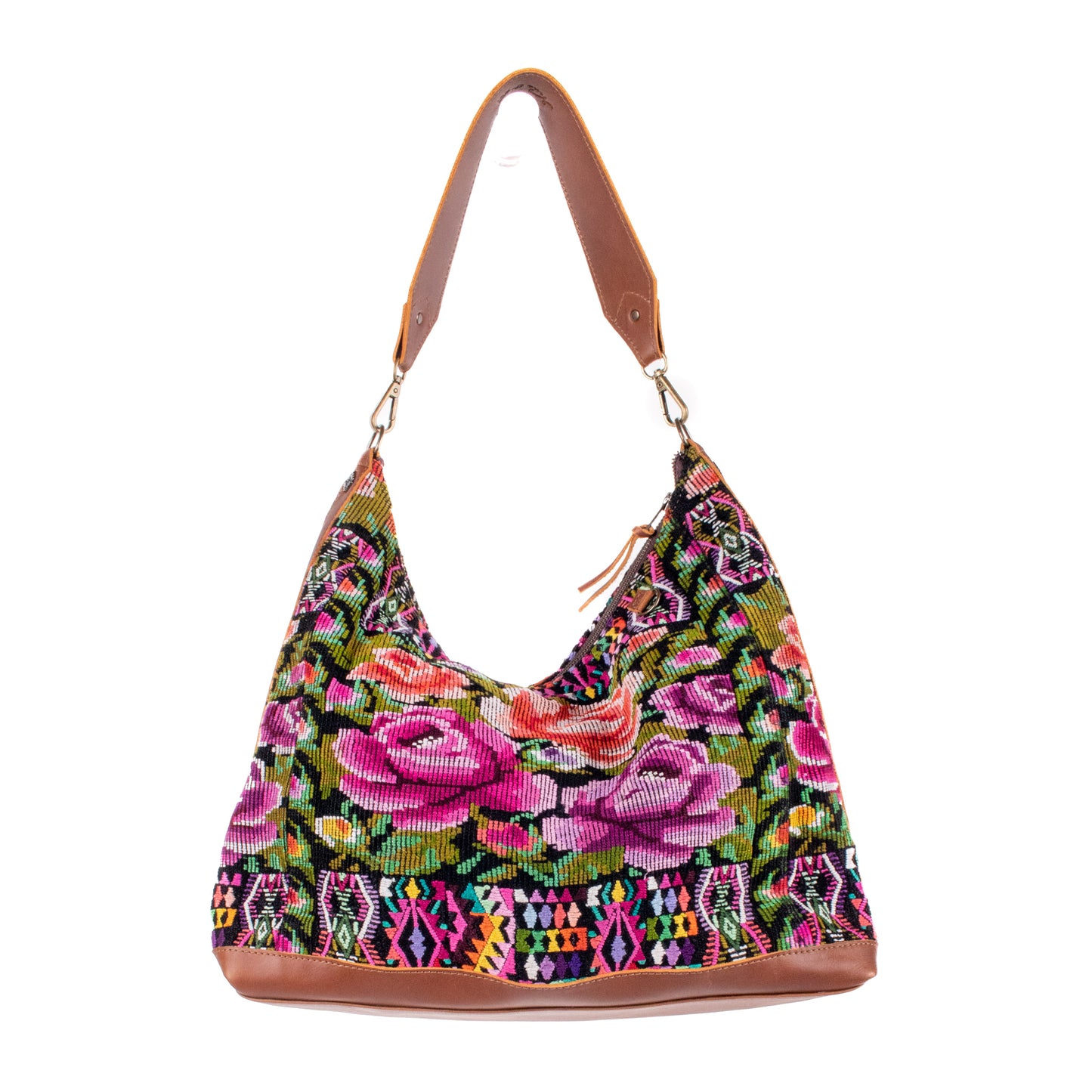 PENELOPE BAG - OOAK HUIPIL - CAFE - NO. 200005
