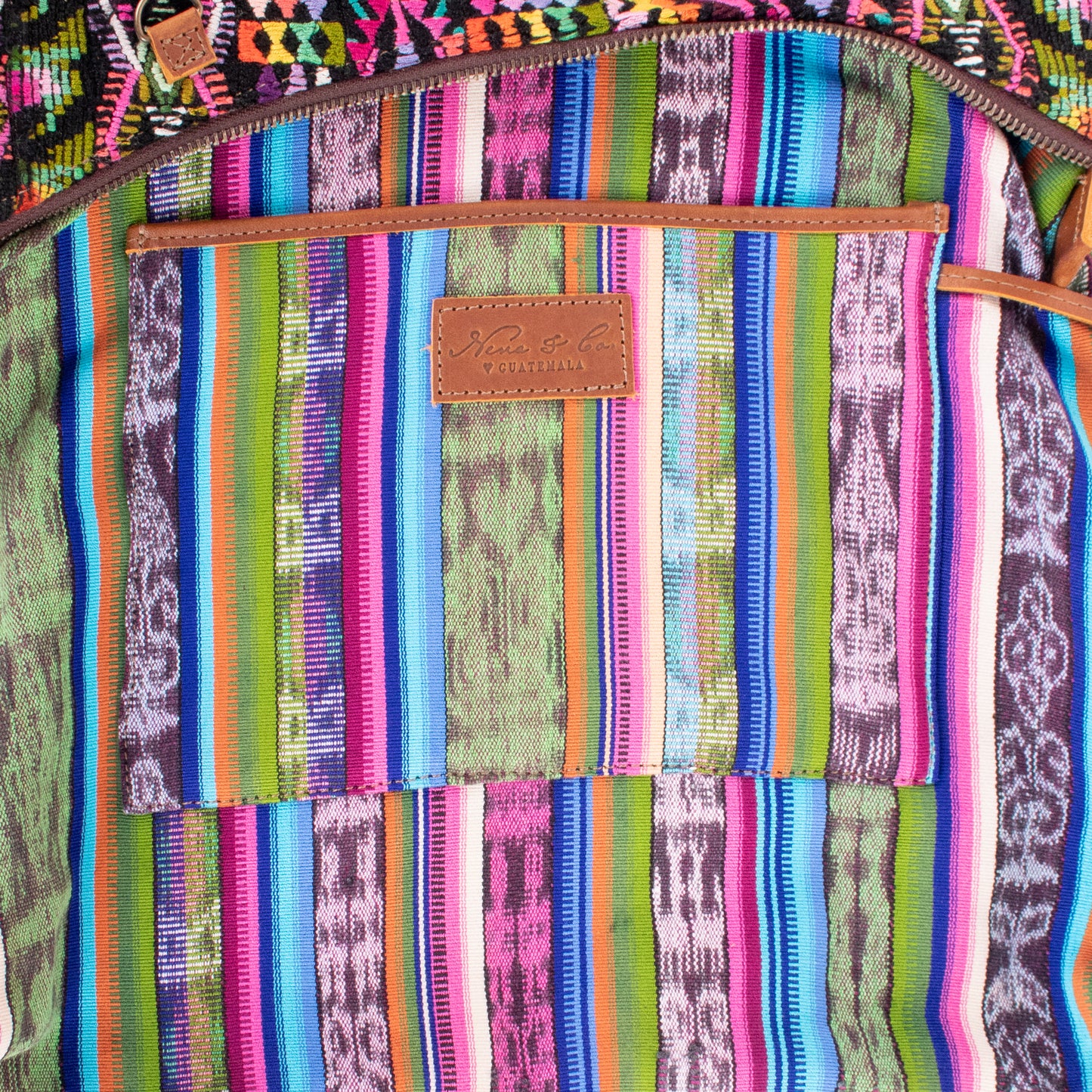 PENELOPE BAG - OOAK HUIPIL - CAFE - NO. 200005
