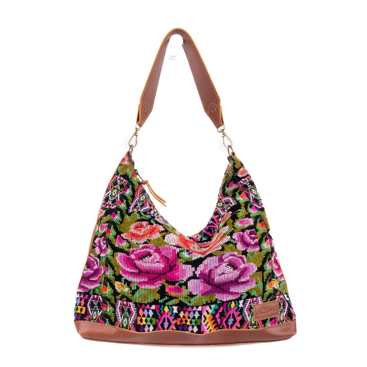 PENELOPE BAG - OOAK HUIPIL - CAFE - NO. 200005