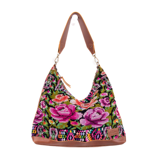 PENELOPE BAG - OOAK HUIPIL - CAFE - NO. 200005