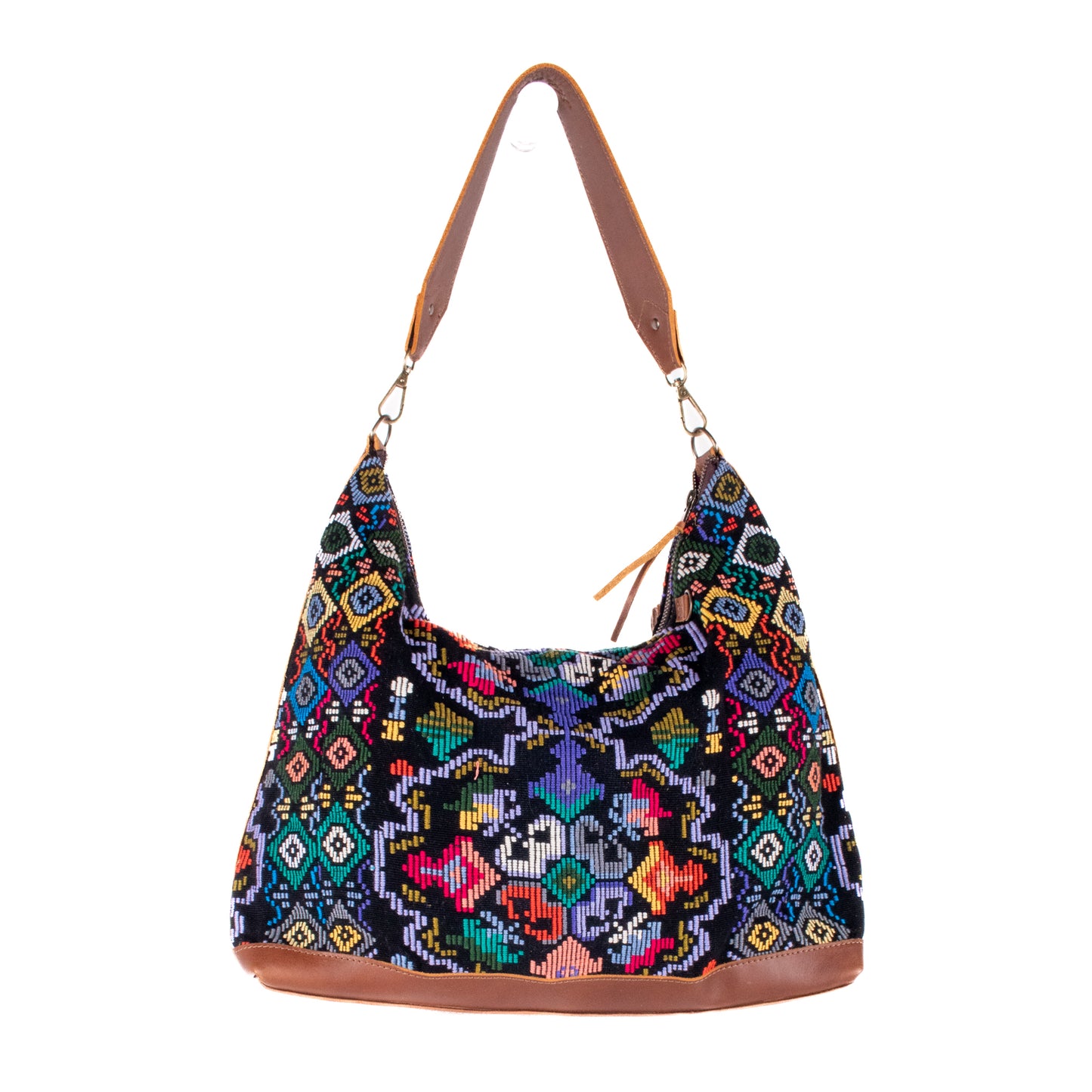 PENELOPE BAG - OOAK HUIPIL - CAFE - NO. 200007