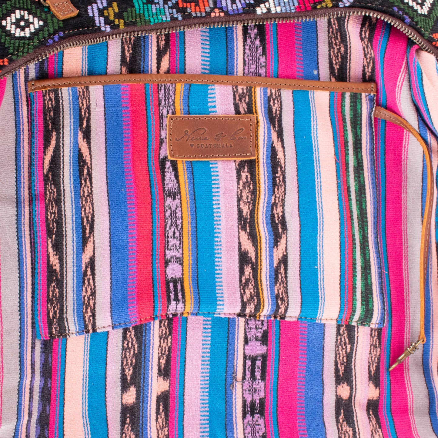 PENELOPE BAG - OOAK HUIPIL - CAFE - NO. 200007
