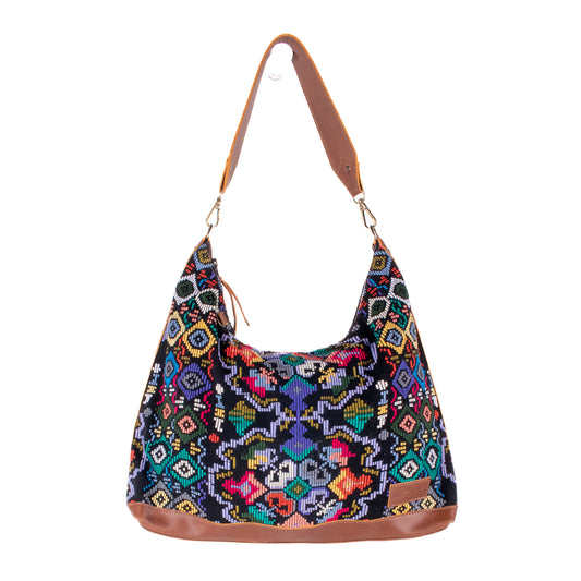 PENELOPE BAG - OOAK HUIPIL - CAFE - NO. 200007
