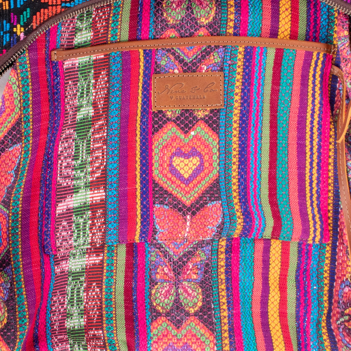 PENELOPE BAG - OOAK HUIPIL - CAFE - NO. 200008