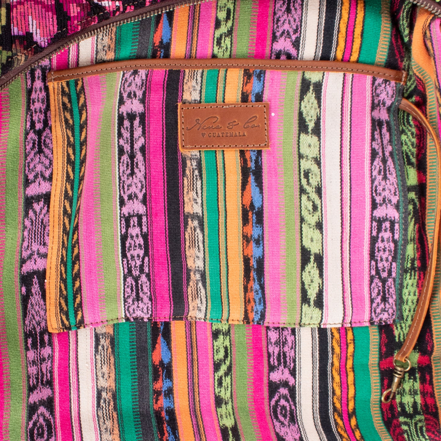 PENELOPE BAG - OOAK HUIPIL - CAFE - NO. 200009