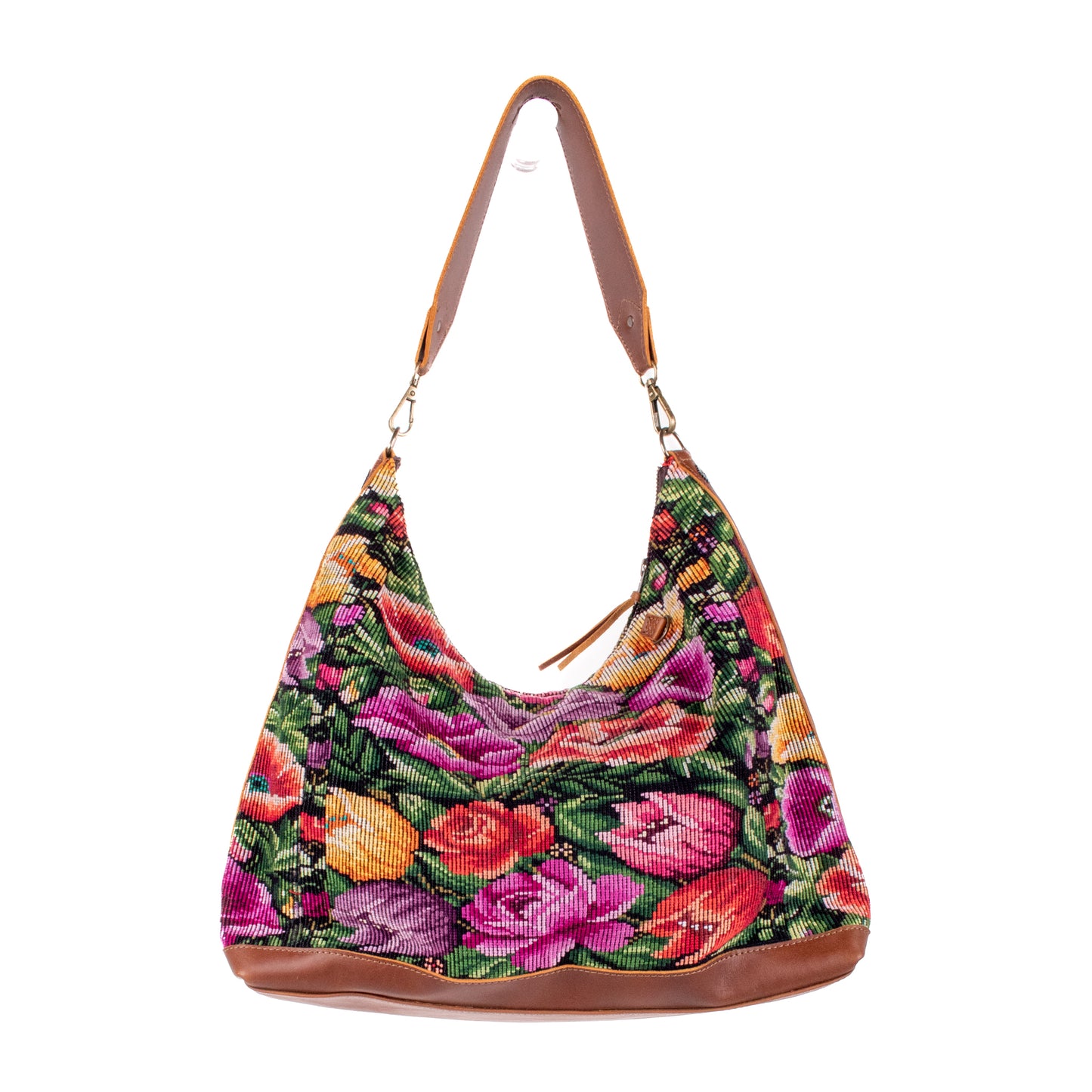PENELOPE BAG - OOAK HUIPIL - CAFE - NO. 200010