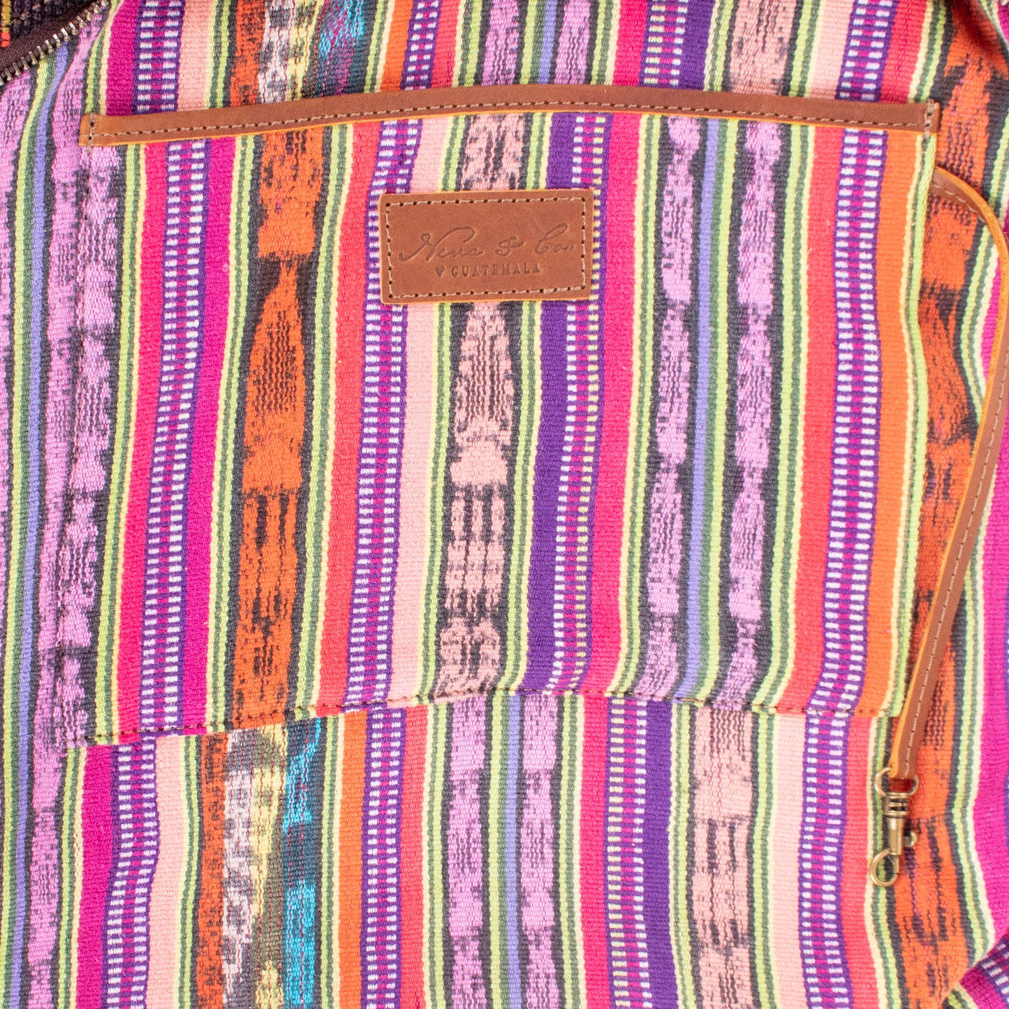 PENELOPE BAG - OOAK HUIPIL - CAFE - NO. 200010