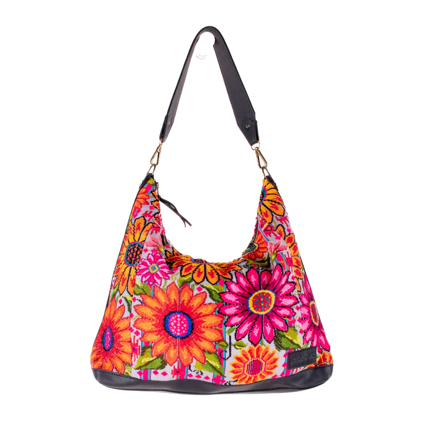 PENELOPE BAG - OOAK HUIPIL - BLACK - NO. 200011