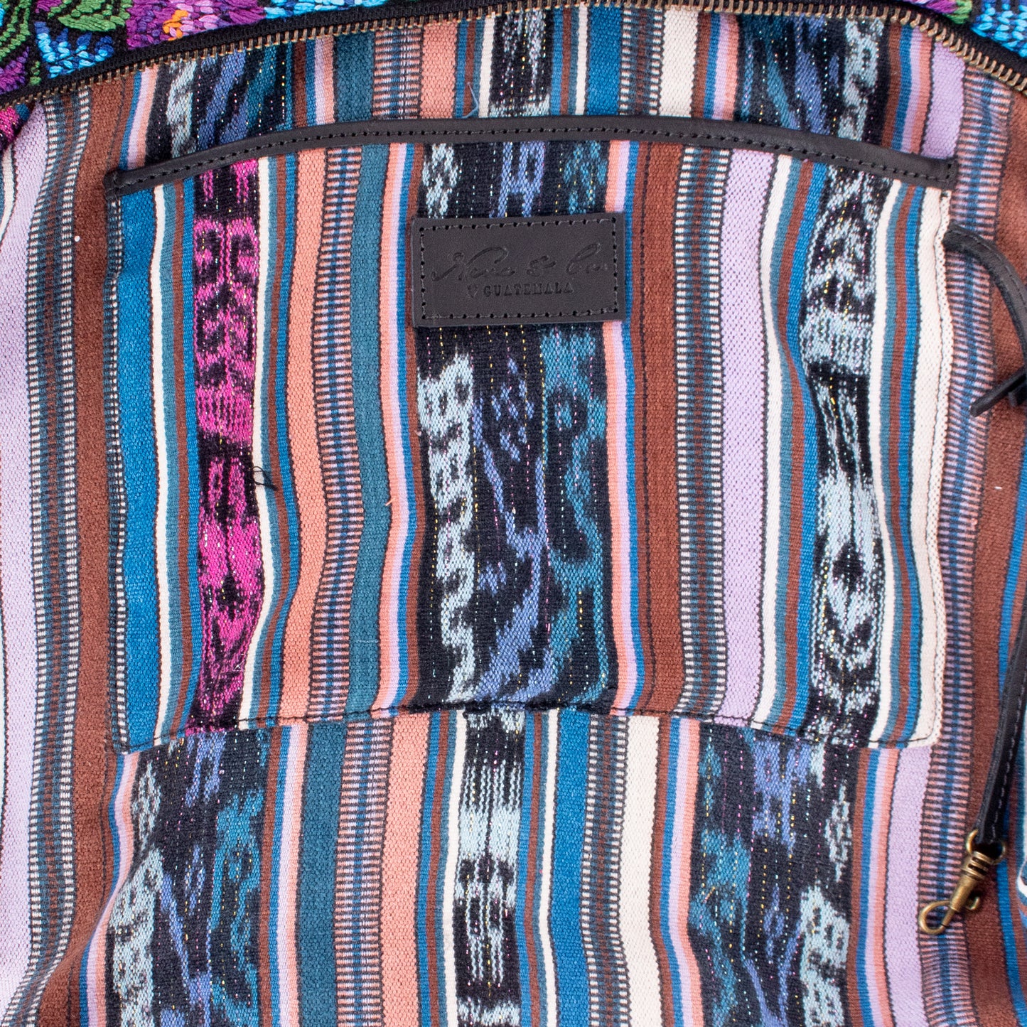 PENELOPE BAG - OOAK HUIPIL - BLACK - NO. 200013