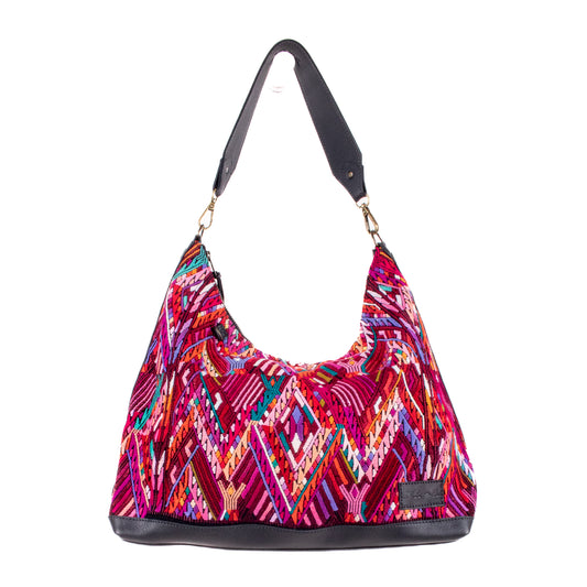 PENELOPE BAG - OOAK HUIPIL - BLACK - NO. 200015