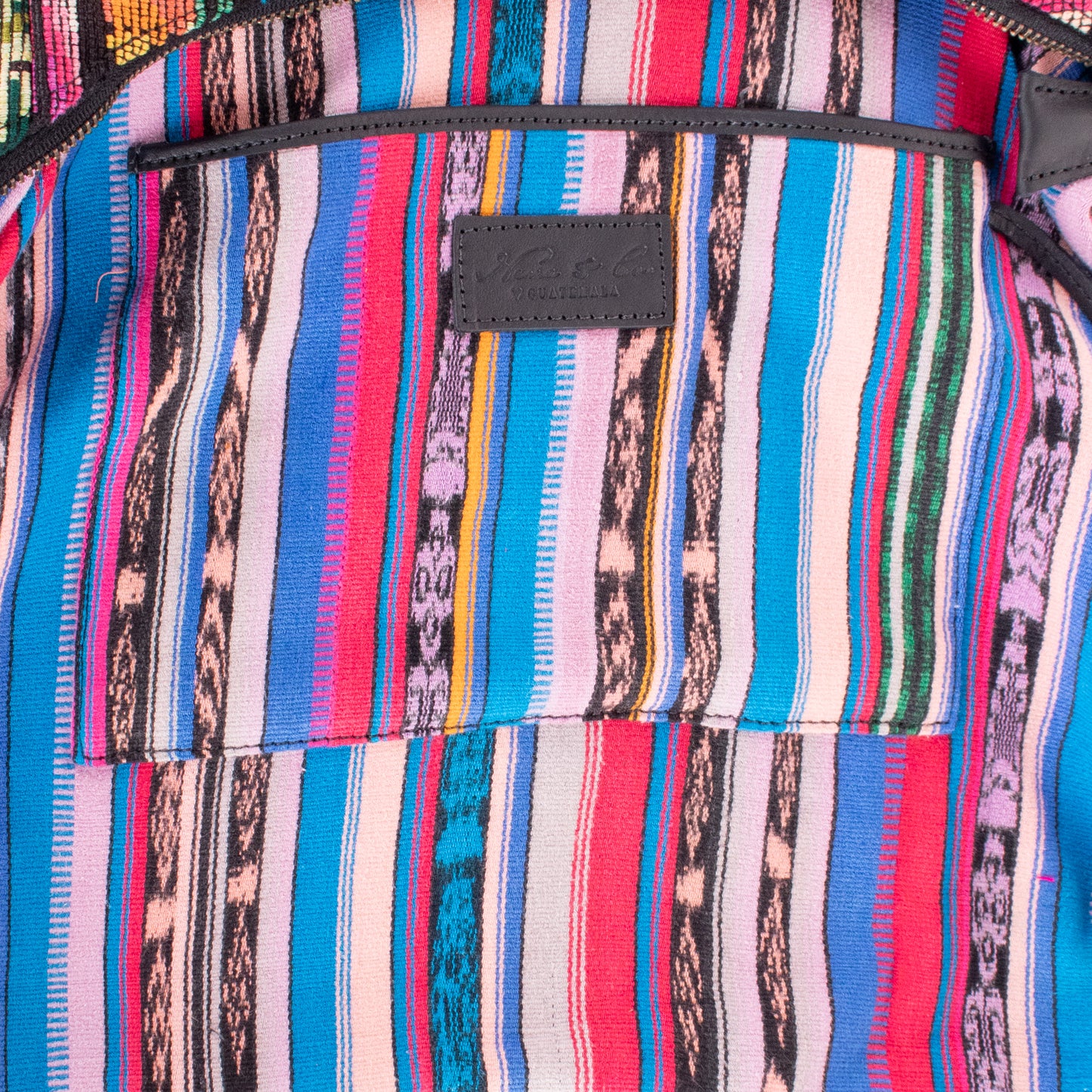 PENELOPE BAG - OOAK HUIPIL - BLACK - NO. 200016